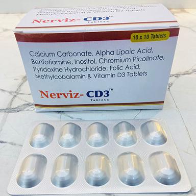 Calcium Carbonate Alpha Lipioc Acid And Vitamin D3 Tablets General Medicines
