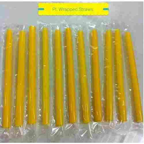 Plastic Wrapped Straws