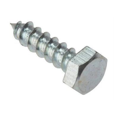 Silver Ss Hex Head Coach Screw