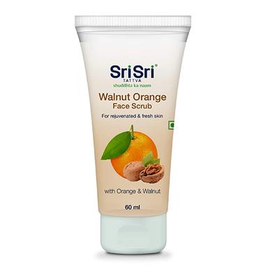 60Ml Walnut Orange Face Scrub For Rejuvenated And Fresh Skin No Side Effect