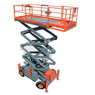 Orange-Grey Industrial Aerial Work Platform