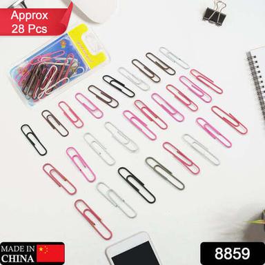 MULTIPURPOSE ASSORTED COLOR COATED PAPER CLIPS