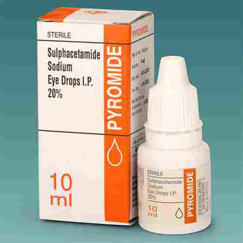 10 ML Sterile Sulphacetamide Sodium Eye Drops IP 20%