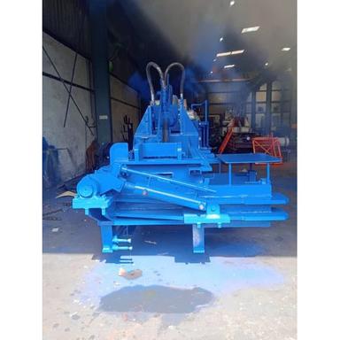 Blue Iron Scrap Baling Press