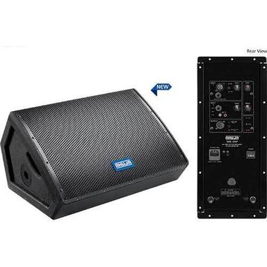 Black Sms 450P Pa Active Loudspeaker Stage Monitor