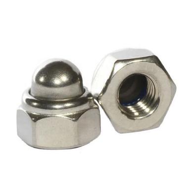 Silver Ss Dome Nut