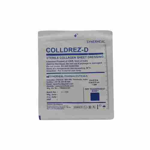 CollDrez - D 5x5 CM Sterile Collagen Dry Sheet