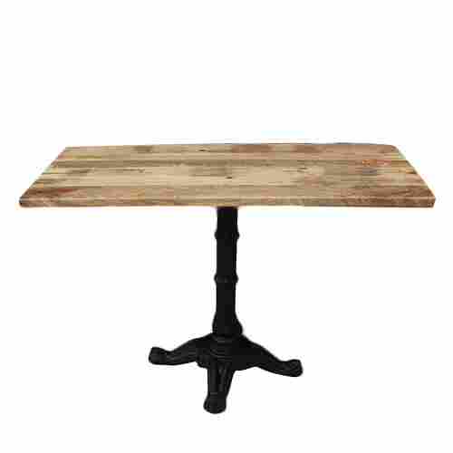 Dining Table With Cast Iron Single Base