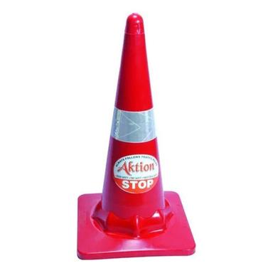 Red Ak-801 Light Base Safety Cone