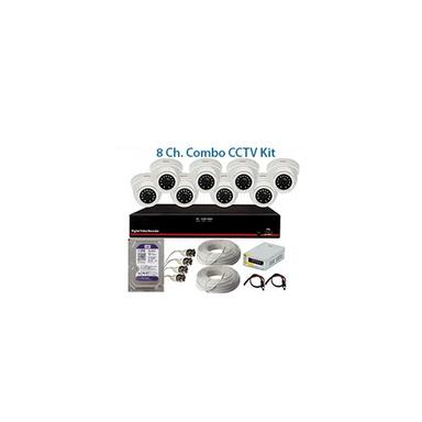 8Ch. Cctv Combo Kit Application: Indoor