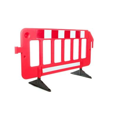 Red Road Barrier Fence