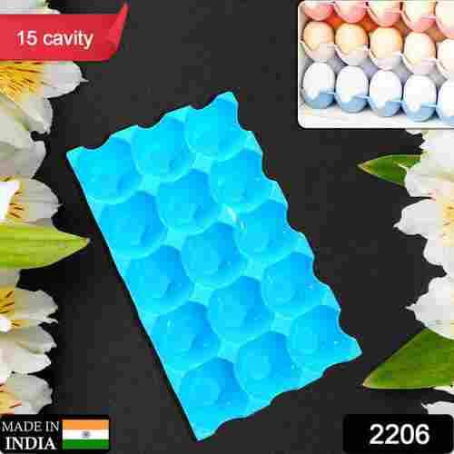 EGG TRAYS FOR STORAGE WITH 15 EGGS HOLDER