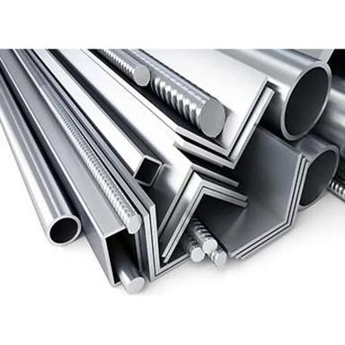 Silver Aluminum Alloy Profile Section