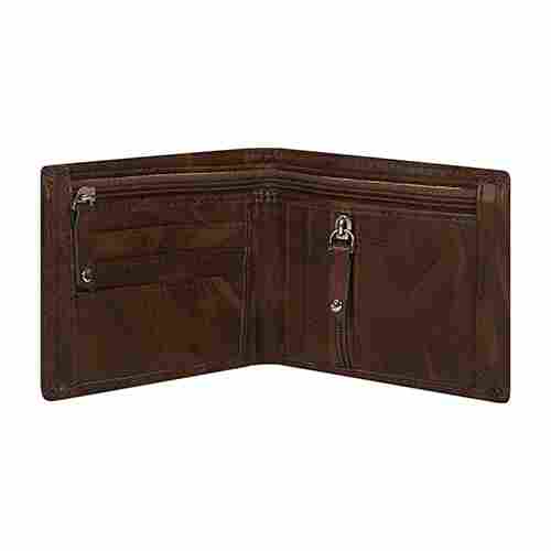 Brown Synthetic Leather Wallet