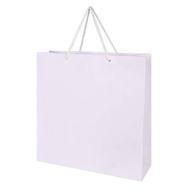 White Plain Paper Bag Size: Different Available