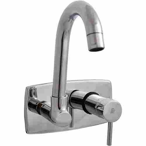 Single Lever Sink Mixer Wall Mounted With Full Motion Swival Spout (35Mm)