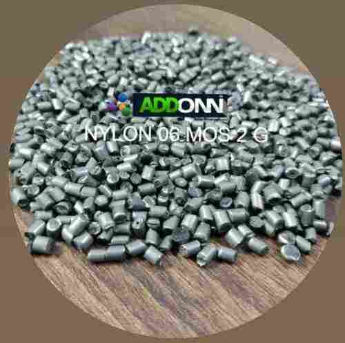 Recycling Graphite Grey And Greenish MOS2 Nylon 6 Plastic Pellets