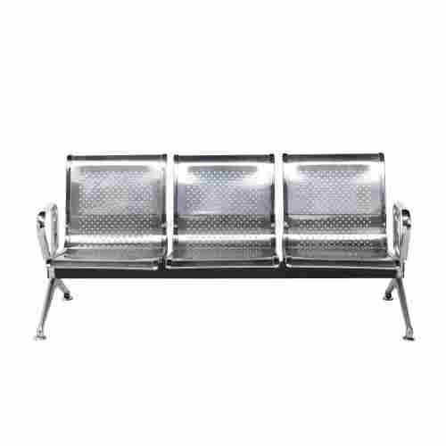3 Seater Stainless Steel Waiting Chair