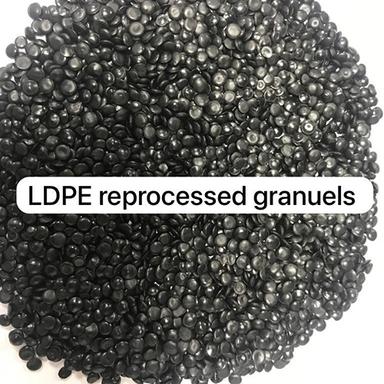 Black Ldpe Reprocessed Granules