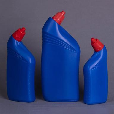 Blue Toilet Cleaner Bottles