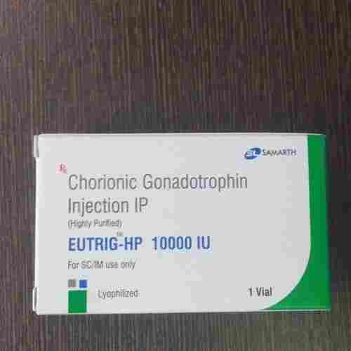 Eutrig HP 10000 IU Injection (chorionic gonadotrophin injection ip )