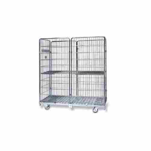 Wire Mesh Cage Trolley