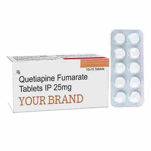 Quetiapine Fumarate Tablets IP 25mg
