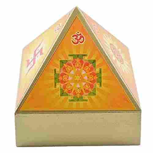 Vastu Pyramid Wooden Cash Box