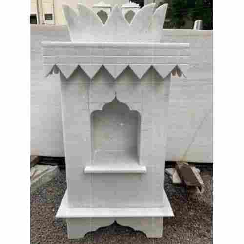 White Marble Tulsi Stand