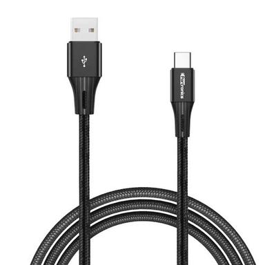 Portronics Konnect Pro Type C Charging Cable Body Material: Plastic