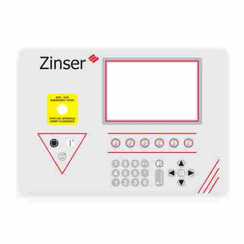 MP 00037 ZINSER 321E Ring Frame Standard Machine Keypads
