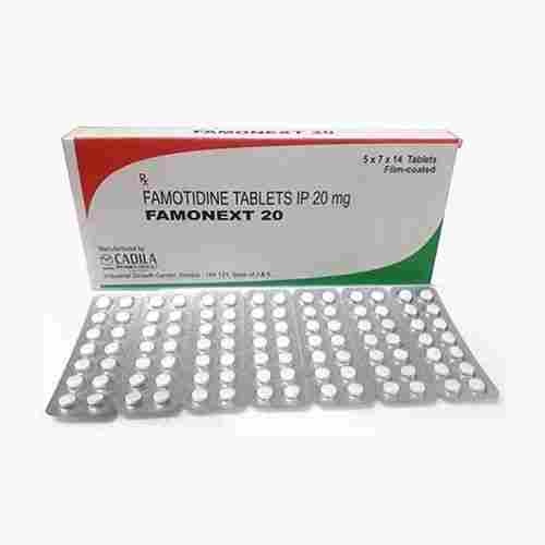 Famotidine Tablets 20mg Famonext 20 Tablet