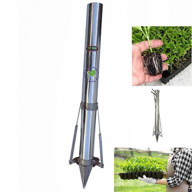 Gray Manual Double Cone Vegetable Transplanting Machine