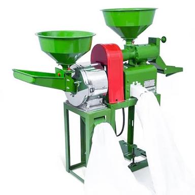 Semi-Automatic Mini Combined Rice Mill And Flour Mill Machine With 3Hp Electric Motor