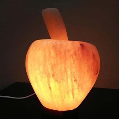 Brown Apple Shape Himalayan Rock Salt Lamp