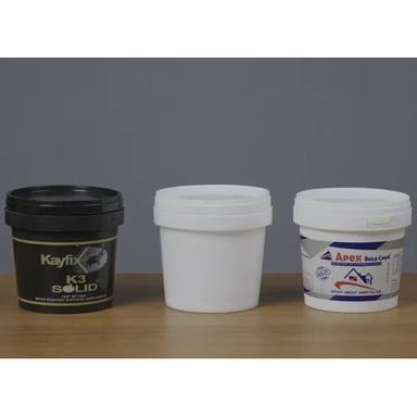 White 1100 Ml Paint And Chemical Bucket