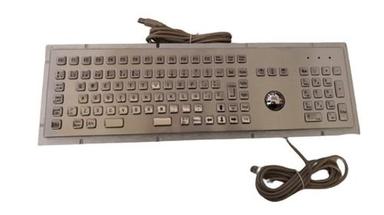 STS Stainless Steel IP65 Keyboard with Track Ball