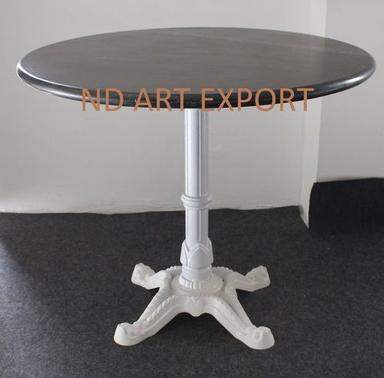 Round Outdoor Marble Garden Dining Table