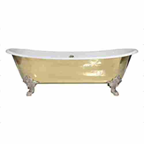 1338 hammede brass bath tub