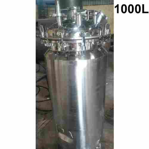 1000L Stainless Steel Jacketed Vessel