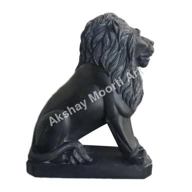 Black Marble Lion Statue Size: Different Size