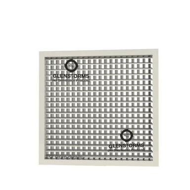White Double Deflection Air Grill
