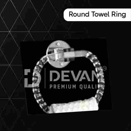 Devam Round Plastic Towel Ring