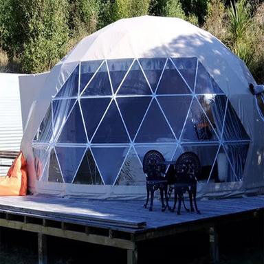 Galvanized Sheet Luxury Tents Hotel Resort Dome