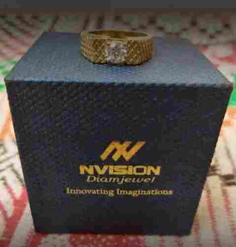 Diamond Solitaire Men's Ring