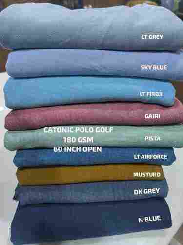 Catonic Polo Golf Lycra T-shirt Fabric