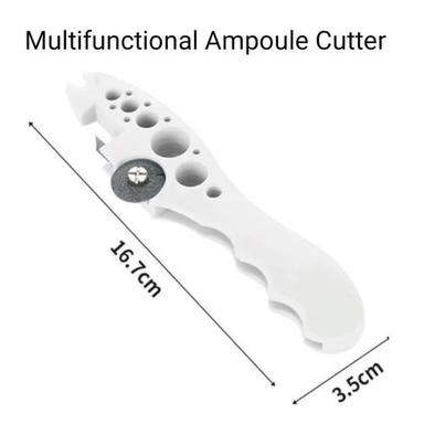 White Multifunction Ampoule Cutter