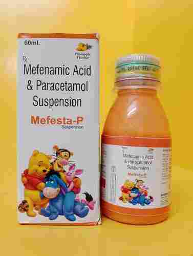 Mefanamic 100 mg  Acid Paracetamol 250 mg Suspension