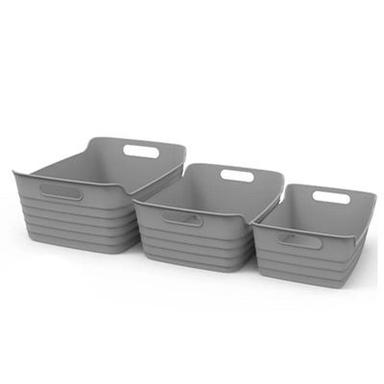Grey Handy Basket Mediums