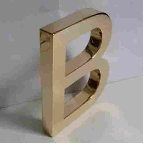 B Type Stainless Steel Letter